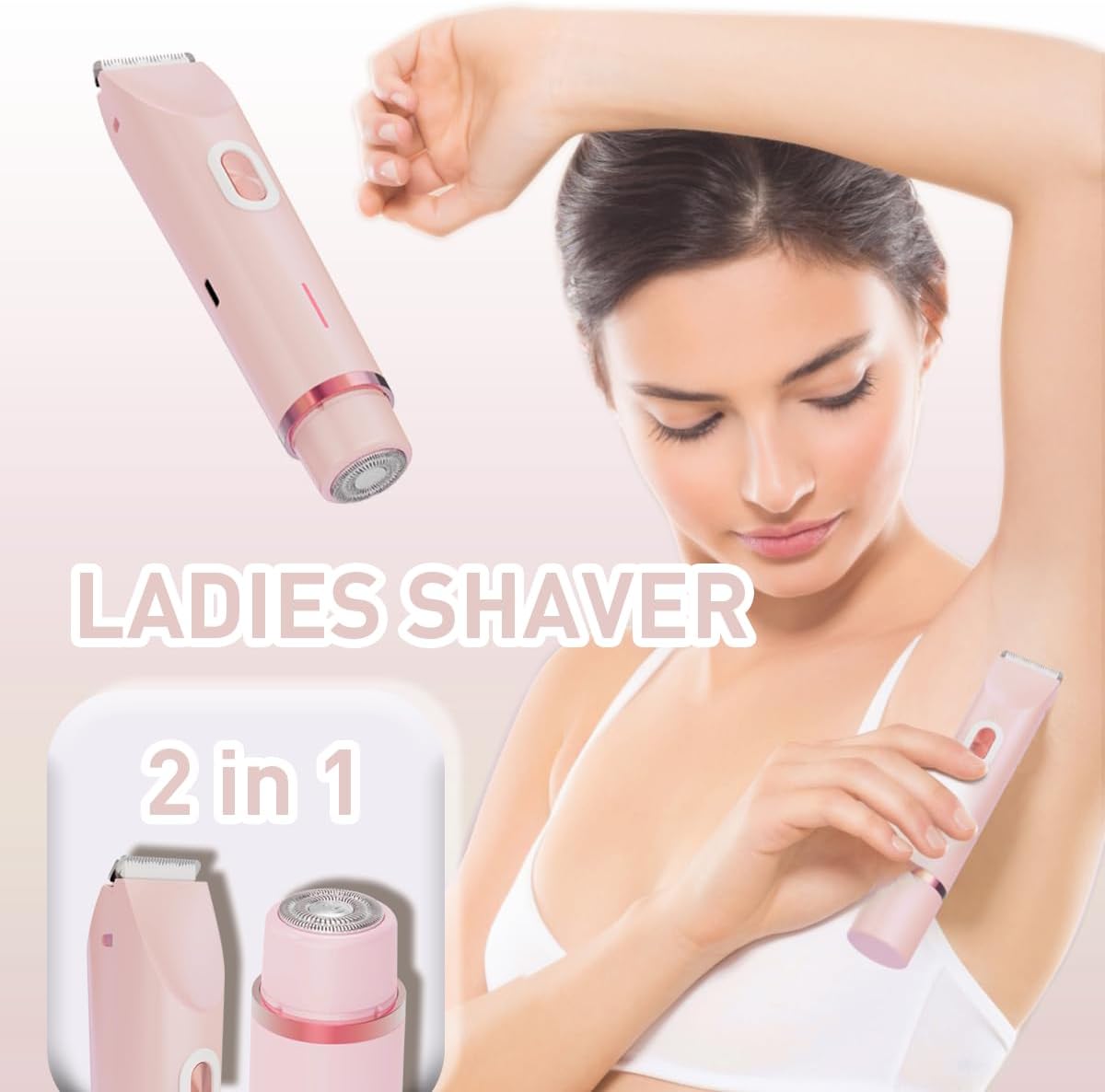 CocoKiss™ 2-in-1 Bikini & Body Trimmer