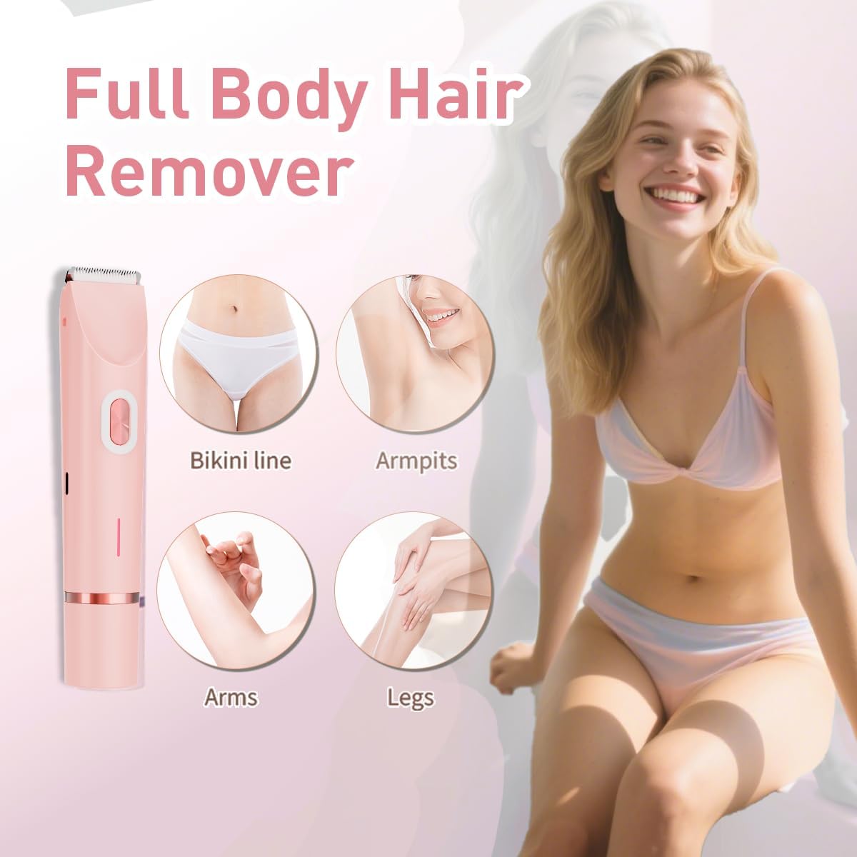 CocoKiss™ 2-in-1 Bikini & Body Trimmer